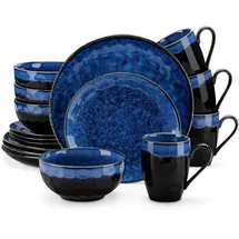 VANCASSO Starry Kombiservice 16-tlg. Blau