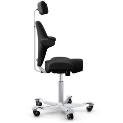 HAG . Capisco mit Kopfstütze Mod 8107 schwarz - hr