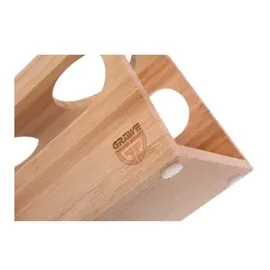 Gräwe Bambushalter für 2 Sodastream-Flaschen