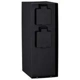 Paulmann Steckdosensäule Rio 4-fach IP44 Anthrazit 1 St.