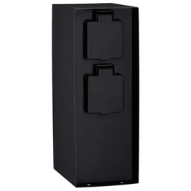 Paulmann Steckdosensäule Rio 4-fach IP44 Anthrazit 1 St.