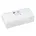 1/8-Falz cm x cm weiss
