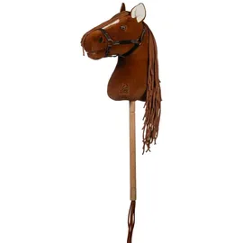 HKM Hobby Horse Premium Dunkelfuchs