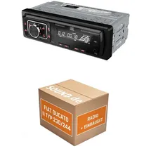JUST SOUND best choice for caraudio Autoradio JBL Celebrity 150 für Fiat Ducato 2 Typ 230/244 Bluetooth USB