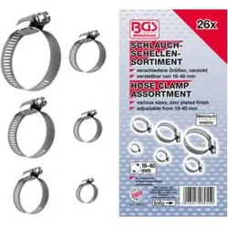 BGS Schlauchklemmen-Sortiment 26-tlg.