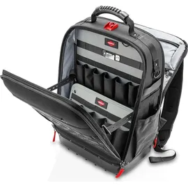 Knipex Modular X18 Elektro Werkzeugrucksack 22-teilig gelb, rot, schwarz 53 x 21 x 34 cm
