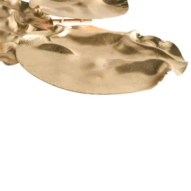 Beliani Wandobjekt CALRY Metall 43 cm Gold