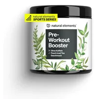 Natural Elements Pre-Workout Booster Peach Iced Tea Drink 420 g