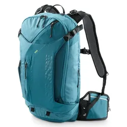 Cube Rucksack EDGE TRAIL Blau Modell Aktion