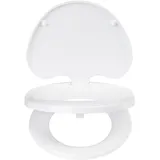 Livarno Familien WC Sitz Kindersitz lautlos Absenkautomatik 2in1 Klobrille