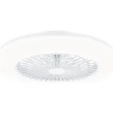 Philips Amigo Deckenventilator 25 W, 60 W (Ø x H) 590 mm x 137 mm Glitzereffekt (8720169248762) - Weiß