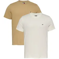 Tommy Jeans Rundhalsshirt »TJM XSLIM 2PACK JERSEY TEE EXT«,