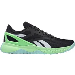 REEBOK Herren Trainingsschuh NANOFLEX TR, CBLACK/DIGGLW/NEOMNT, 41