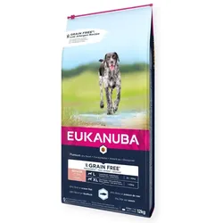 EUKANUBA Grain Free Senior Large ocean fish 12 kg