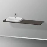Duravit Happy D.2 Plus 160x55cm, m 1 AS, Beck. li, Nussb geb.