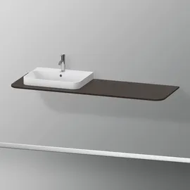 Duravit Happy D.2 Plus 160x55cm, m 1 AS, Beck. li, Nussb geb.