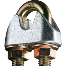 OEM Sicherheitsdrahtseilklemme DIN 1142-EN 13411-5 Gewinde M8 Nenngröße 10,0 Mm
