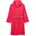 Bademantel uni in pink 98/104