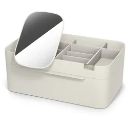 Joseph Joseph - Viva Kosmetik-Organizer mit Spiegel groß, cream