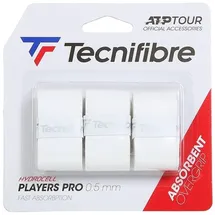 Tecnifibre 3er Pack Players Pro Overgrips In Weiss