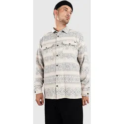 Billabong Offshore Jacquard Flannel Hemd taupe Gr. L
