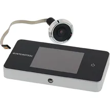 INTERSTEEL Digitaler Türspion Basic Ku.silber 100Grad 38 mm/110 mm