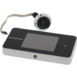 INTERSTEEL Digitaler Türspion Basic Ku.silber 100Grad 38 mm/110 mm