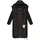 Marikoo Winterjacke "Nadeshikoo XIV", Damen, Gr. L, schwarz, Obermaterial: 100% Polyester. Innenseite: 100% Polyester. Futter: 100% Polyester. Wattierung: 100% Polyester, Jacken Winterjacke, extra langer Winter Mantel gesteppt