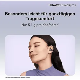 Huawei FreeClip 2 S Silber