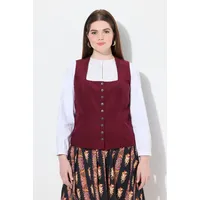 Ulla Popken Trachtenbluse rot 54
