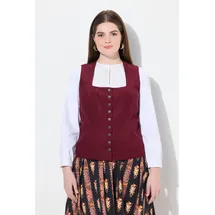 Ulla Popken Trachtenbluse rot 54