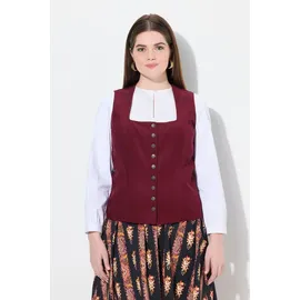Ulla Popken Trachtenbluse rot 54