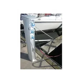 Perel Adapterkabel Schuko auf CEE 0,4 m Blau