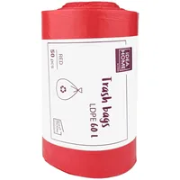 Idea home Müllbeutel 60L, 50-Stück, Müllsäcke aus Kunststoff für