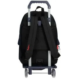 Pepe Jeans Dikran 44 cm, 24l Rucksack mit Rollen - Blue - One Size