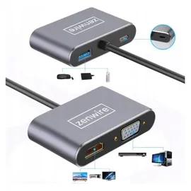 OEM Adapter-hub Usb-c 4in1 Hdmi 4k Vga Usb Zenwire Byl-2310