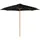 Outsunny Sonnenschirm 300 cm Schwarz