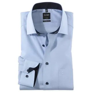 Olymp Businesshemd Blau 45