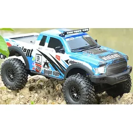 AMEWI RC-Auto Dirt Climbing Pickup Race 4WD 1:10 RTR blau (22594)