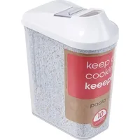KEEEPER Vorratsdose oval weiß 11 x 6,5 x 19 cm 1 l