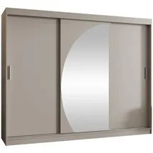 Mirjan24 Schwebetürenschrank Wika 250 x 200 x 62 cm Beige