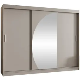 Mirjan24 Schwebetürenschrank Wika 250 x 200 x 62 cm Beige