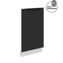 Küchen-Preisbombe Frontblende für vollintegrierten Geschirrspüler 45 cm ARIA Schwarz + Weiss matt