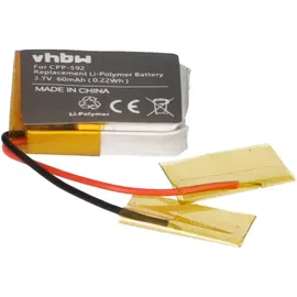 Akku für Fitbit Charge 2 3,7V 60mAh 0,22Wh LSSP411415