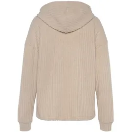 LASCANA Hoodie meliert sand 32/34