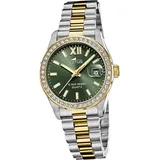 Lotus Edelstahl Damen Uhr Armbanduhr silber gold Luxus Elegant Classic UL18978/2