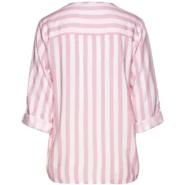 LASCANA Schlupfbluse Damen weiß-rosa Gr.34
