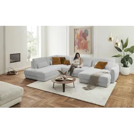 Lounge Collection Wohnlandschaft Chenille 3-Sitzer Beige