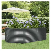 vidaXL Hochbeet 212 x 140 x 68 cm Anthrazit