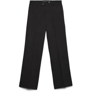 Vero Moda Vmtxas Mw Straight Pant Noos Schwarz 38